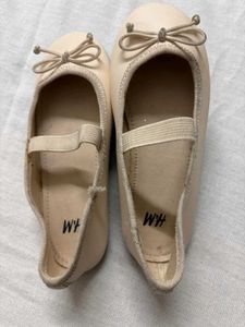 🆕H&amp;M Cute Pink Ballet Flats with Bow