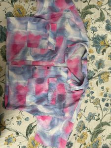 Tie-dye Oversized Shirt