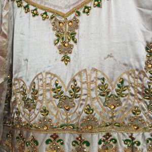 Elegant Embroidered Ethnic Gown