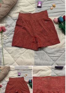 Purple Athletic Shorts with Pockets