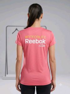 Reebok Women's Pink Workout T-Shirt