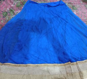 Bajirao Mastani Gawn In Royal Blue Colour