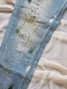 Painted Jeans (Max Fashions)