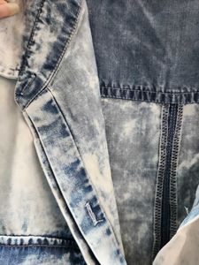 Washed Denim Long shirt