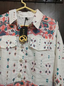 Beautiful Premium Quality Shirt Pattern Jacket