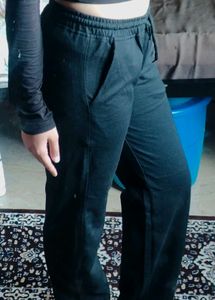 Comfortable Black Track Pants