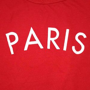 Trendy Red Crop Top
