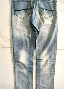 Stylish Light Wash Denim Jeans