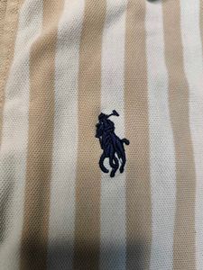 Ralph Lauren Striped Zip Polo Shirt