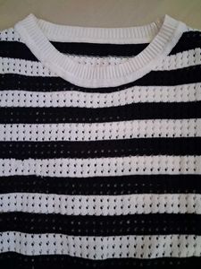 Striped Knit Top