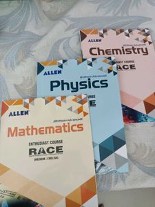 New Unused Allen Race JEE (Main+Advanced)latest yr