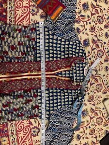 Beautiful Ajrakh Designer biba Kurta Is For Sale