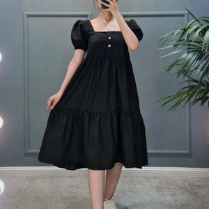 Fancy Party Wear Black Dress