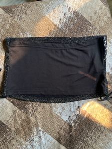SHEIN Sparkly Strapless Tube Top