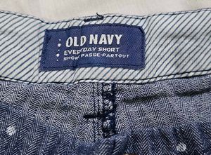 Old Navy Blue Polka Dot Shorts