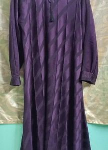 Elegant Purple Abaya