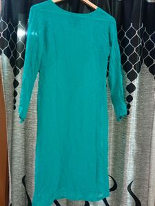Green Kurti Wear S Size ##Studio##