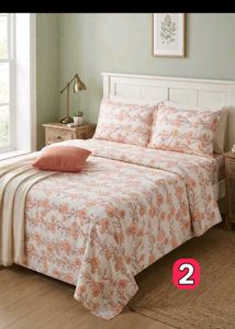 BOMBAY DYEING Floral Bedsheet set
