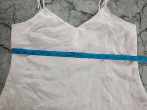 Chic White Camisole Top