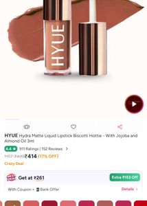 HYUE Hydra Matte Liquid Lipstick