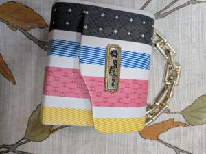 Chic Striped Crossbody Bag