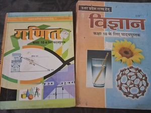 UP Board Class 10 Maths and Science Books