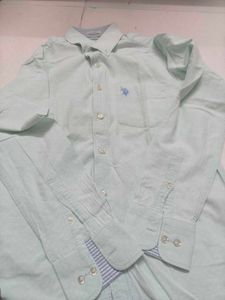 Light Green Men's US Polo Shirt
