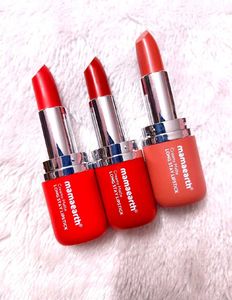 pack of 3 Mamaearth Creamy Matte Long Stay Lipstic