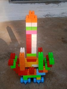 Kids Playing Block