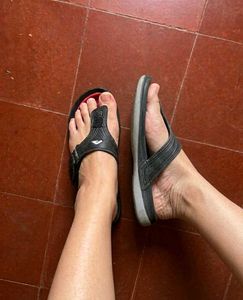 Uded condition Black Slippers