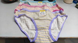 Striped Cotton Panties (Set of 3)