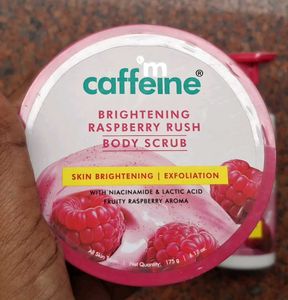 M.Caffeine Brightening Raspberry body Scrub