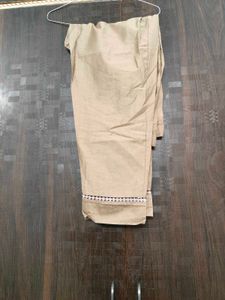 Embroidered Brown Kurta Set with Dupatta
