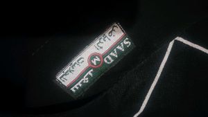 Embroidered Black Abaya