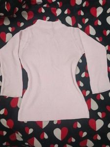 💯SALE baby Pink Long Sleeve Top