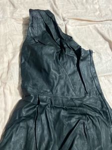 Black Leather Dress