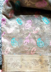 new monga silk brocade paithani