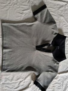 Grey Polo T-Shirt