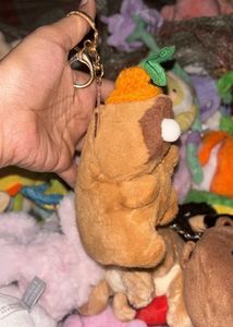 Cute Plush Keychain Toy