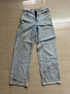 Light Wash Wide Leg Jeans