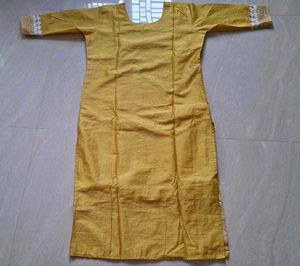 New lime green kurta set(size~L)🌻