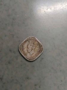 1/2 anna george vi coin 1946