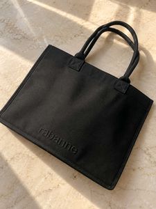 Paco Rabanne Black Tote Bag