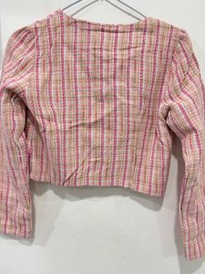 CO. Edition Pink Tweed Jacket