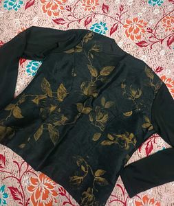 Elegant Floral Print Blouse