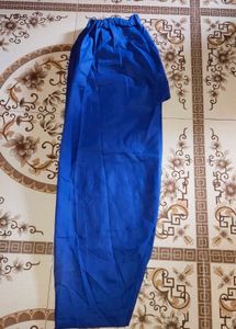 Royal Blue Embroidered Suit with Silver Work