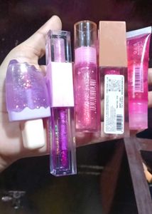Set of 5 Babe &amp; Friends Lip Glosses
