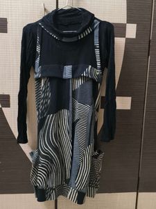 Charcoal Wintery Cute One Piece