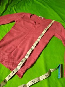 Pink Ruched Sweetheart Neck Knit Sweater Crop Top