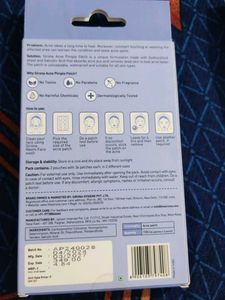 Sirona Hydrocolloid Acne Pimple Patch